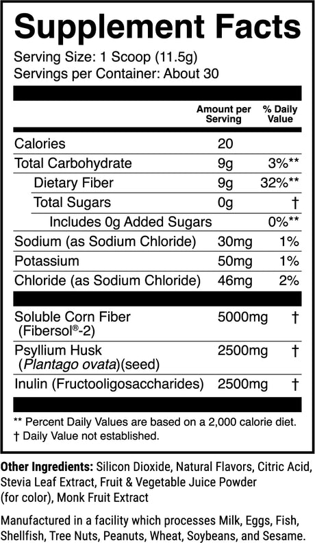 MULTI-FIBER Digestion Optimization Fiber Powder by 1stPhorm