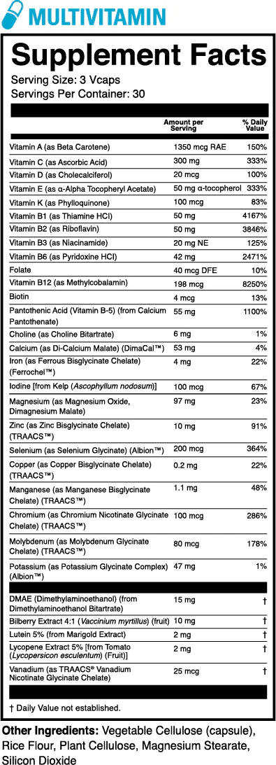 MICRO FACTOR Complete Daily Nutrient Packs ( Vitamin Pack ) by 1stPhorm