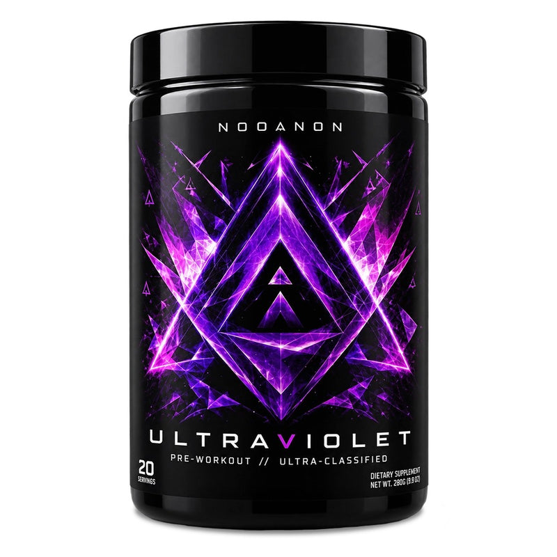 NooAnon UltraViolet Pre-Workout, 20 Servings Sour Grape Slushie