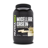 NutraBio Micellar Casein Protein Powder, 2 lbs