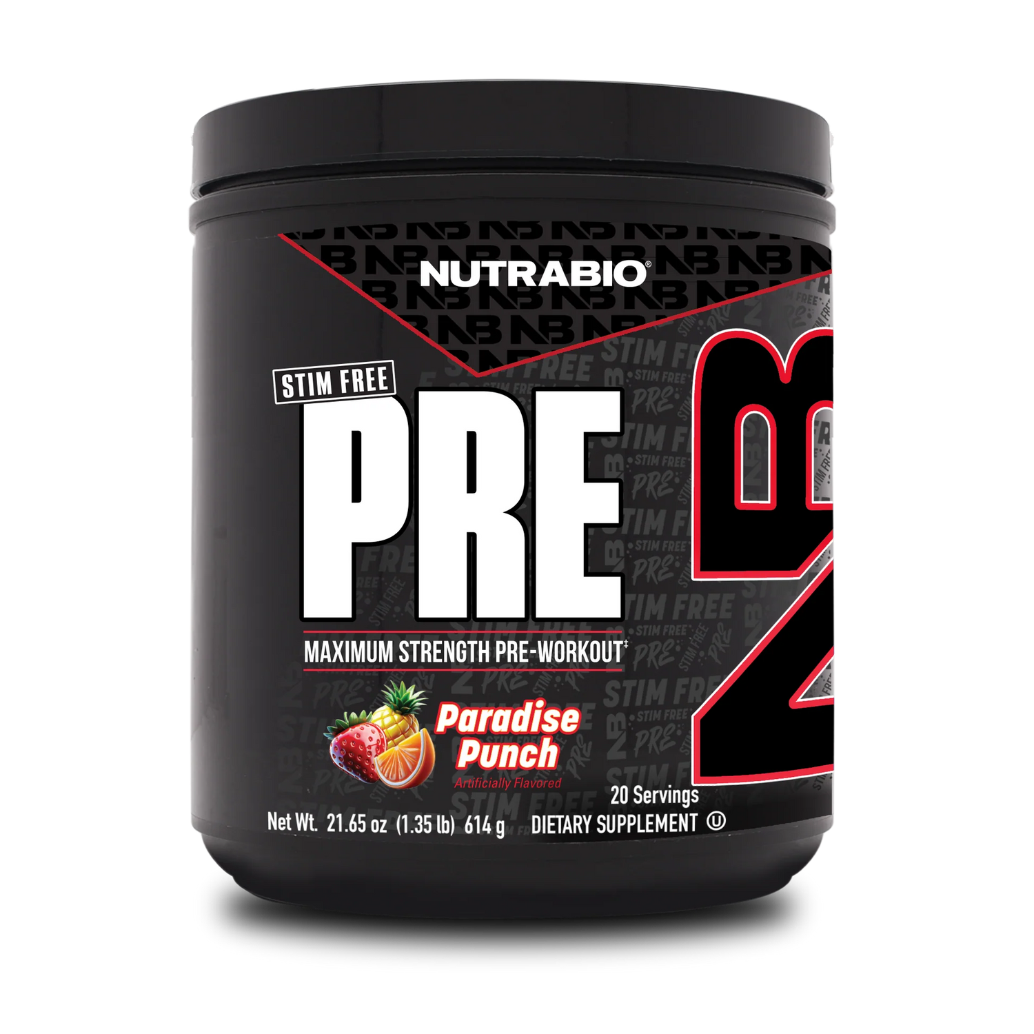 Nutrabio Stim-Free PRE Pre-Workout