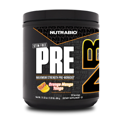 Nutrabio Stim-Free PRE Pre-Workout