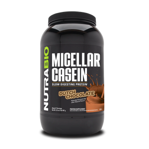 NutraBio Micellar Casein Protein Powder, 2 lbs