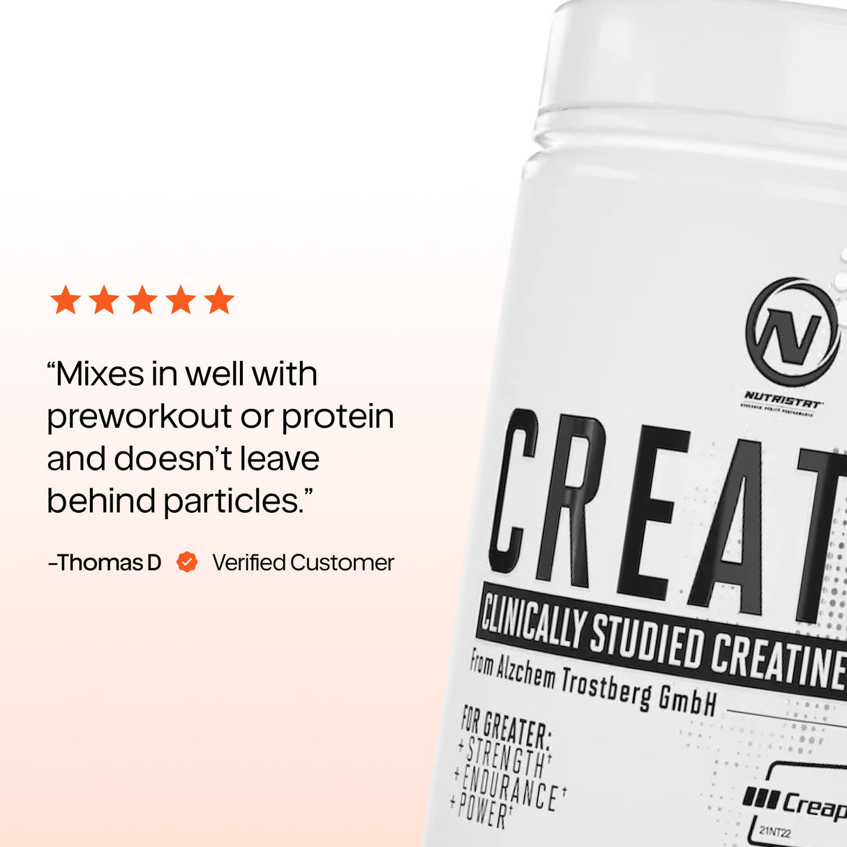 Nutristat Creatine Monohydrate
