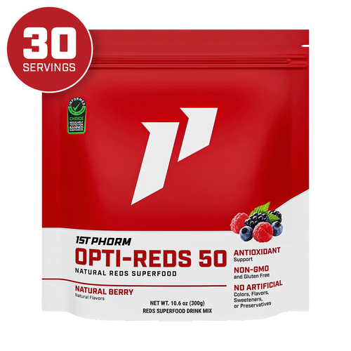 1st Phorm OPTI-REDS 50 Reds Superfood Powder w/ Beet Root by 1stPhorm
