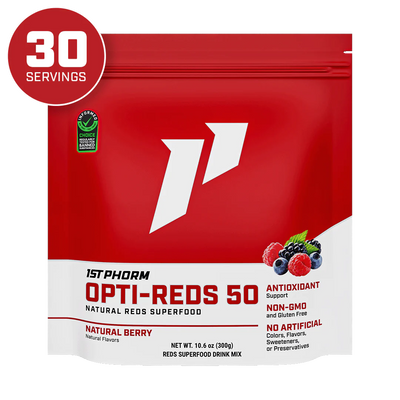 1st Phorm OPTI-REDS 50 Reds Superfood Powder w/ Beet Root by 1stPhorm