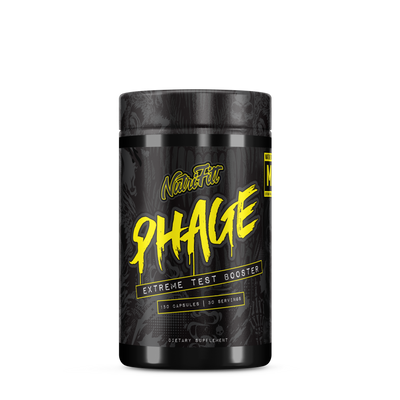 NutriFitt PHAGE Extreme Test Booster, Fadogia & Tongkat Ali, 30 Servings