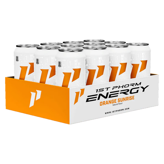 1st Phorm Energy – Sugar-Free 200 mg Natural Caffeine + Nootropics | 12‑Pack