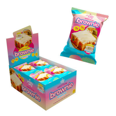 Alpha Prime Prime Bites Protein Brownies – 19g Whey, 5g Collagen, Low Sugar