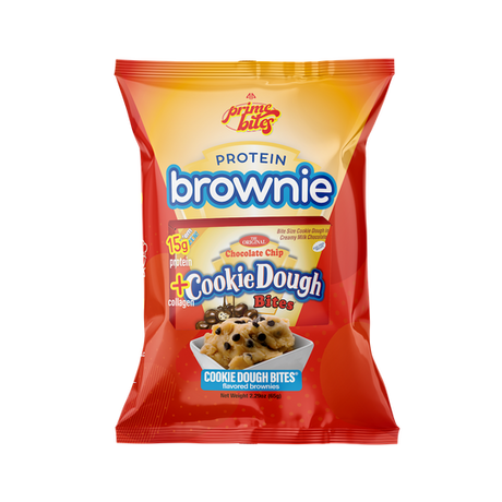 Prime Bites Protein Brownie Cookie Dough Bites