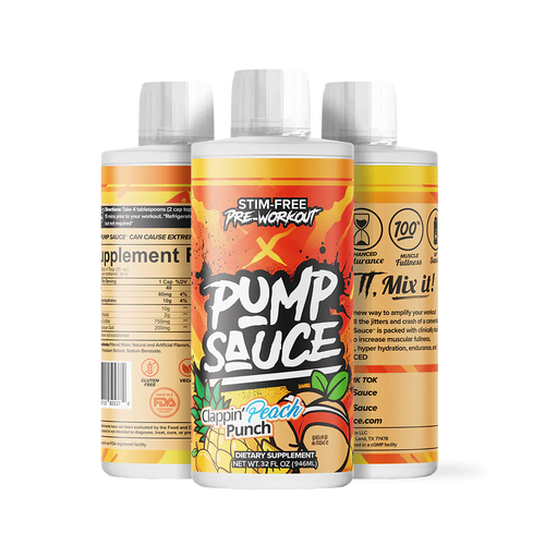 Pump Sauce™ – Full-Spectrum Liquid Pump Supplement | Stimulant-Free Nitric Oxide Support