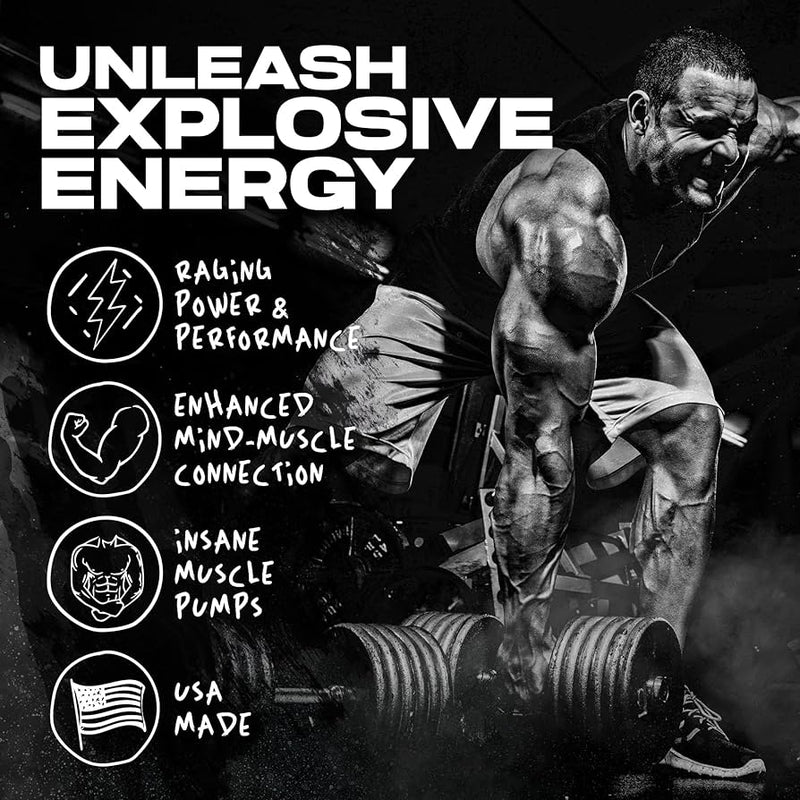 Inhuman Void by Afterdark Supplements | High-Stim Pre-Workout Powder