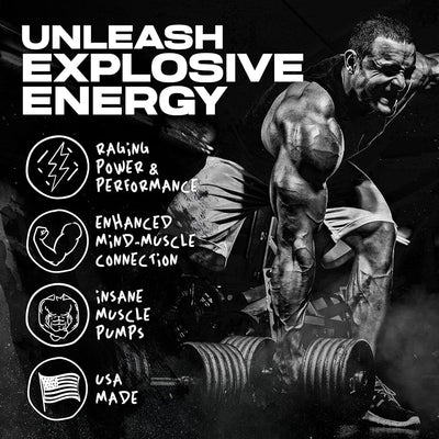 Inhuman Void by Afterdark Supplements | High-Stim Pre-Workout Powder