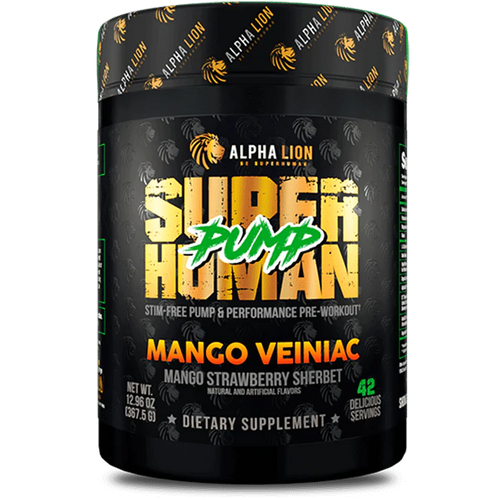 Superhuman Pump Pre Workout by Alpha Lion