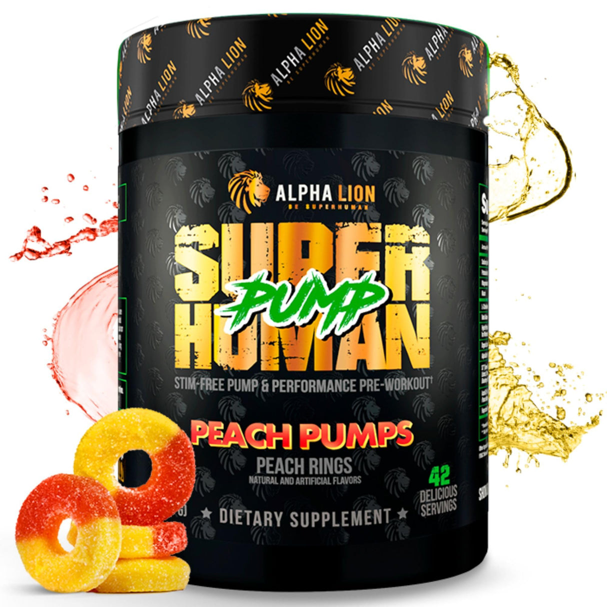 Superhuman Pump Pre Workout by Alpha Lion