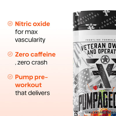 Pumpageddon - Stimulant Free Preworkout by Frontline Formulations