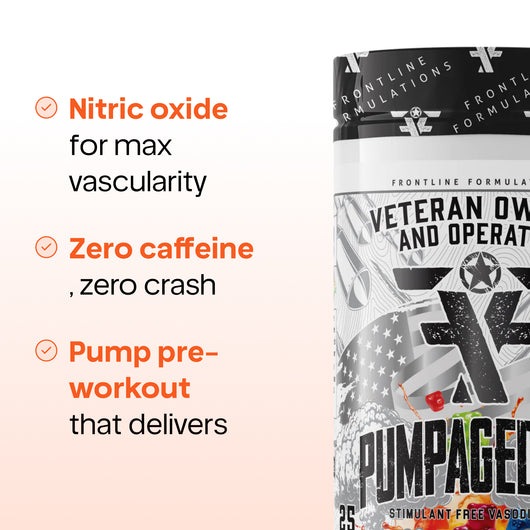 Pumpageddon - Stimulant Free Preworkout by Frontline Formulations