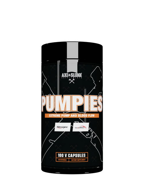 Axe & Sledge PUMPIES Nitric Oxide Booster by Axe & Sledge Supplements