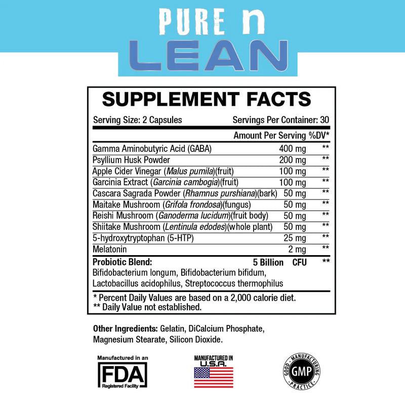 PURE & LEAN- Sleep Aid & Nighttime Cleanse