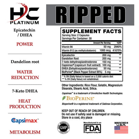 Hardcore Ripped by HC Platinum