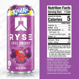 Ryse Fuel Energy Drinks - 12 Pack Case