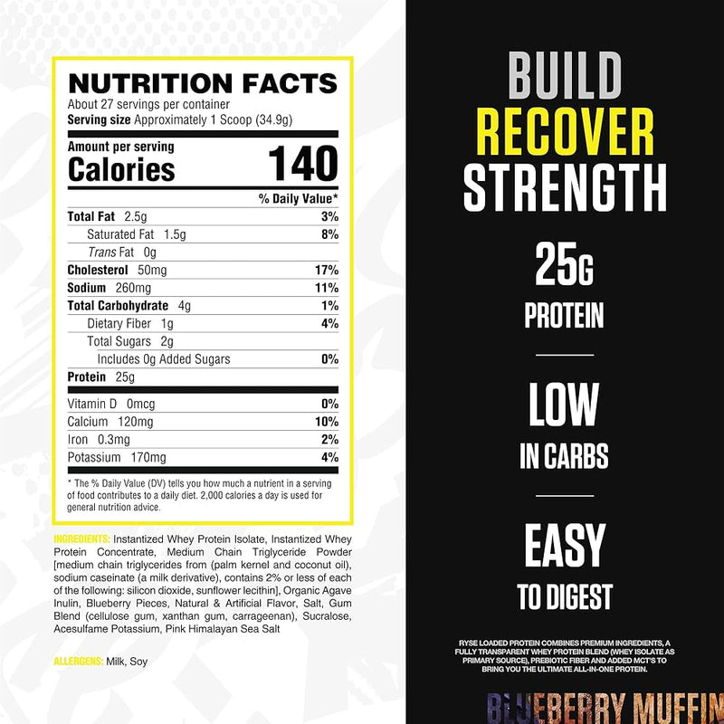 Ryse_loaded_protein_powder_ingredient_facts_panel_with_macros