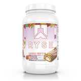 Ryse Loaded Protein Powder in Little Debbie Pumpkin Spice Rolls Flavor