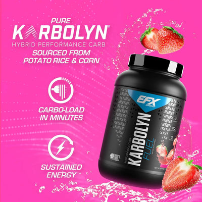 EFX Sports Karbolyn Fuel | Fast-Absorbing Carbohydrate Powder | Carb Load, Sustained Energy, Quick Recovery | Stimulant...