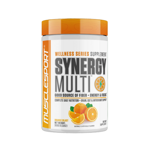 MuscleSport Synergy Multi | Complete Daily Multivitamin Powder with Brain, Gut and Antioxidant Support