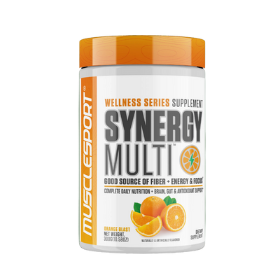 MuscleSport Synergy Multi | Complete Daily Multivitamin Powder with Brain, Gut and Antioxidant Support