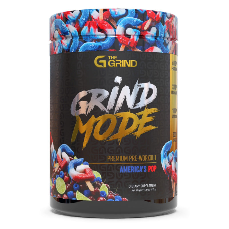 Grind Mode Premium Pre-Workout by The Grind, 30 Servings America's Pop
