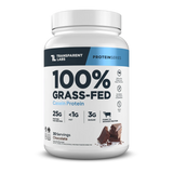 transparent labs grass fed casein protein chocolate