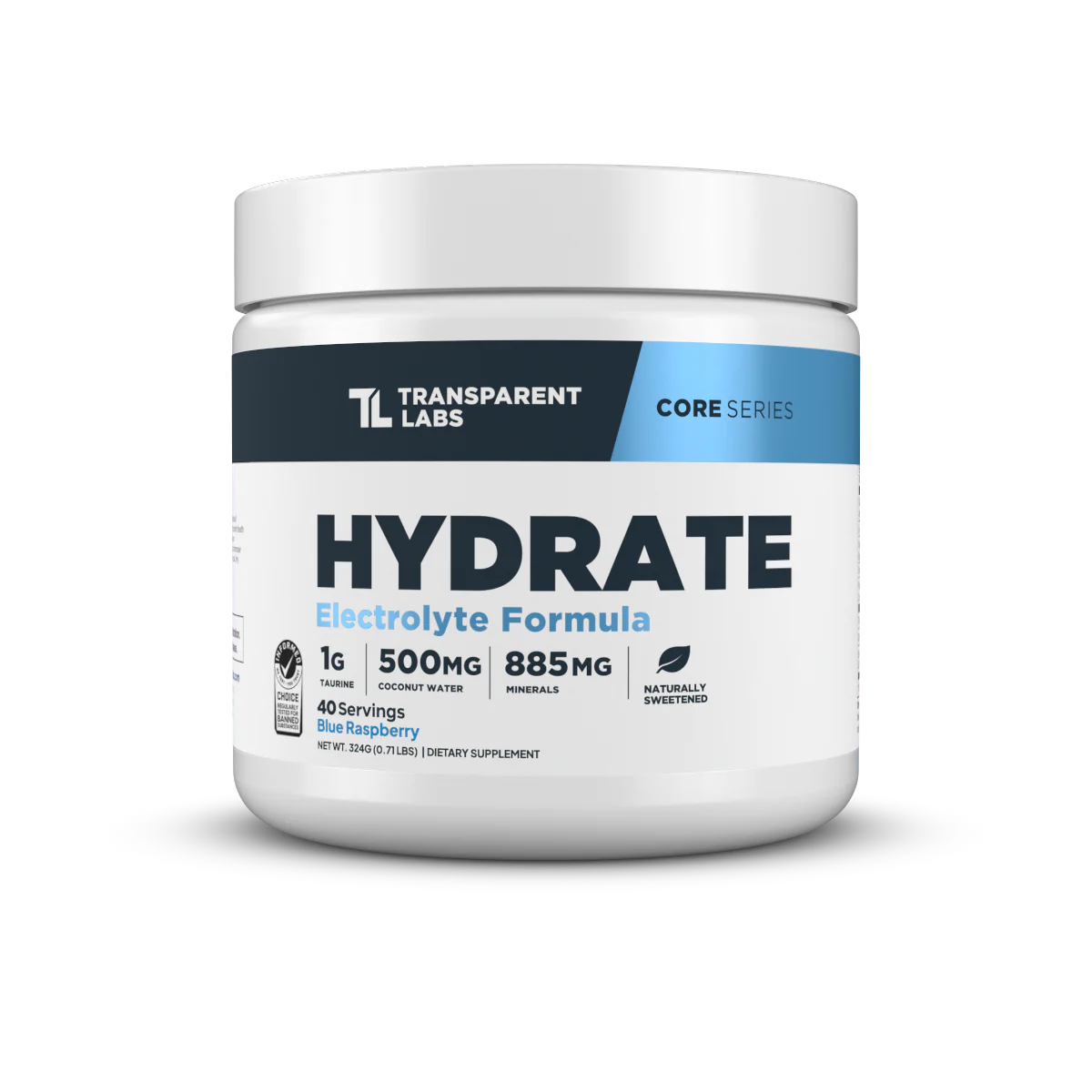 Transparent Labs Hydrate Electrolyte Powder 