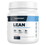 Transparent Labs Lean Pre-Workout Supplement Facts – Clinically Dosed Ingredients – No Proprietary Blends