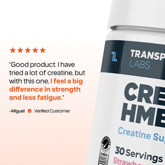 Transparent Labs Creatine HMB — 5g Creatine Monohydrate + 1.5g HMB