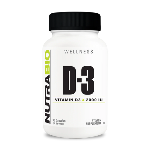 NutraBio Vitamin D (2000 IU)