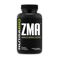 NutraBio ZMA - Zinc, Magnesium & B6 Mineral Support